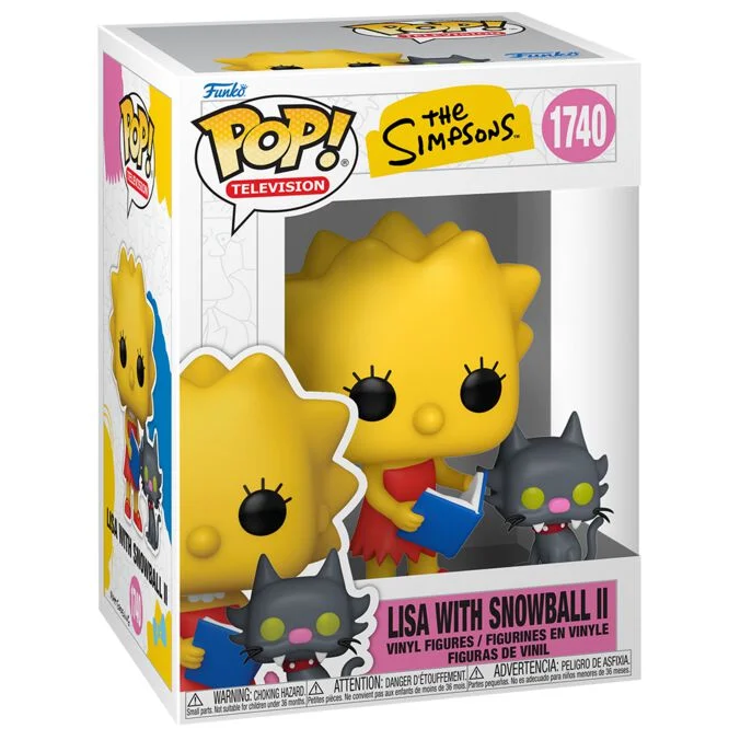 FUNKO POP! TELEVISION THE SIMPSONS LISA WITH SNOWBALL II no1740
