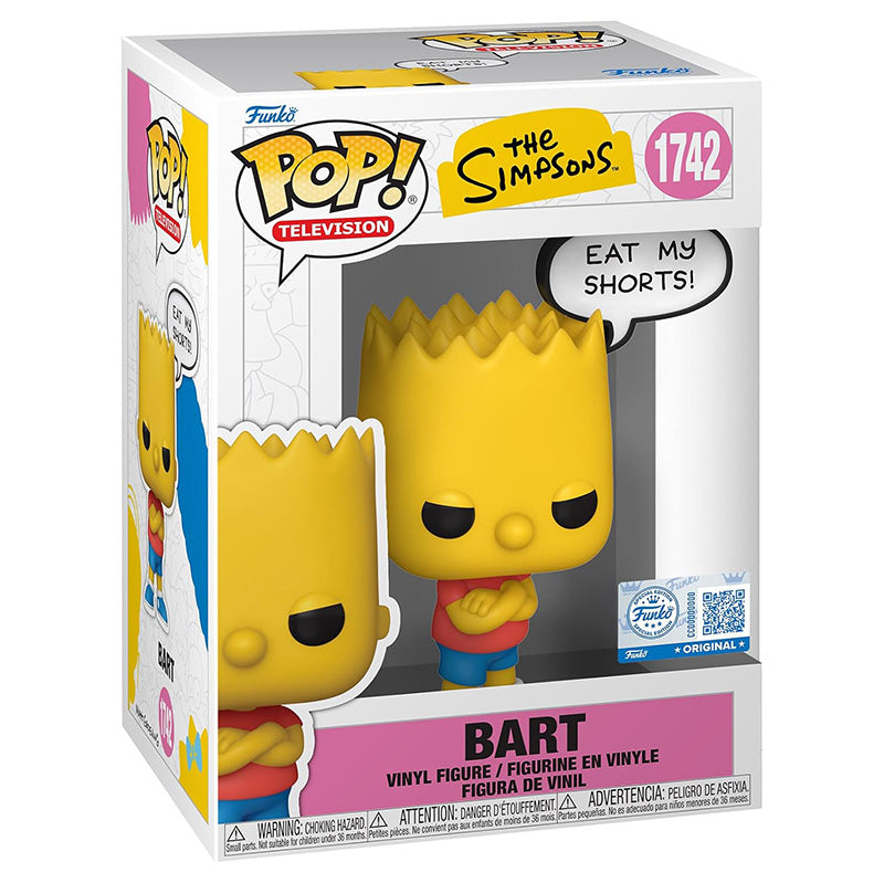 FUNKO POP! TELEVISION THE SIMPSONS BART FUNKO SPECIAL EDITION no1742