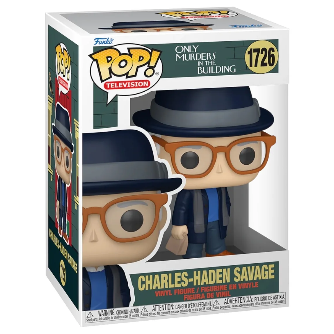 FUNKO POP! TELEVISION ONLY MURDERS IN THE BUILDING CHARLES-HADEN SAVAGE no1726