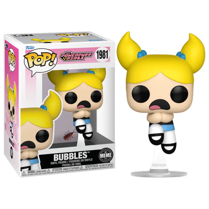 FUNKO POP! ANIMATION THE POWERPUFF GIRLS BUBBLES MEME no1981