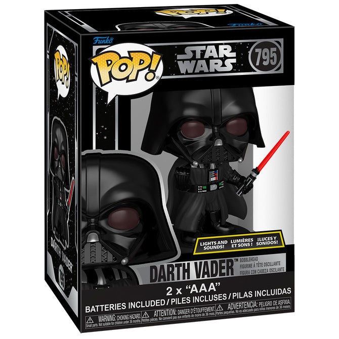 FUNKO POP! STAR WARS DARTH VADER LIGHTS AND SOUNDS no795