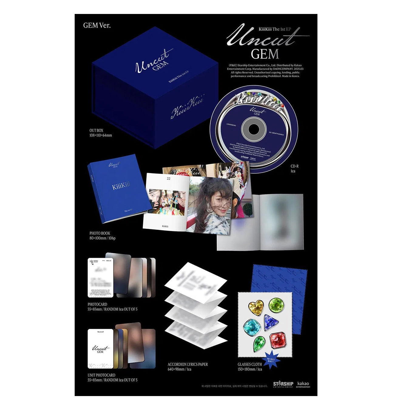 CD KIIIKIII UNCUT GEM