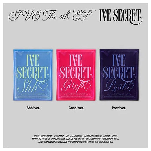 CD IVE IVE SECRET