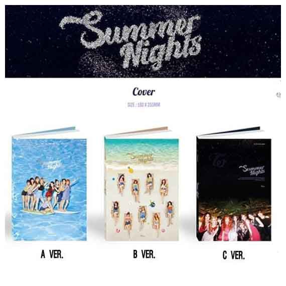 CD TWICE SUMMER NIGHTS