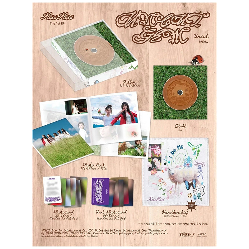 CD KIIIKIII UNCUT GEM GREEN