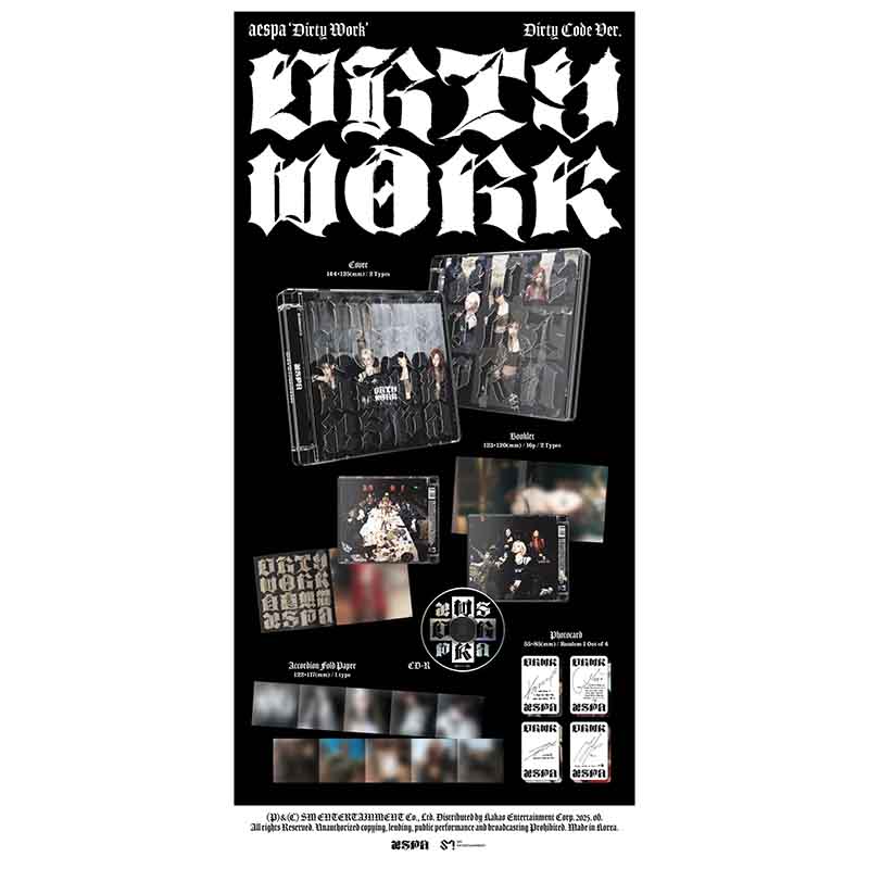 CD AESPA DIRTY WORK