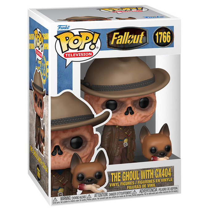 FUNKO POP! TELEVISION FALLOUT THE GHOUL WITH CX404 no1766
