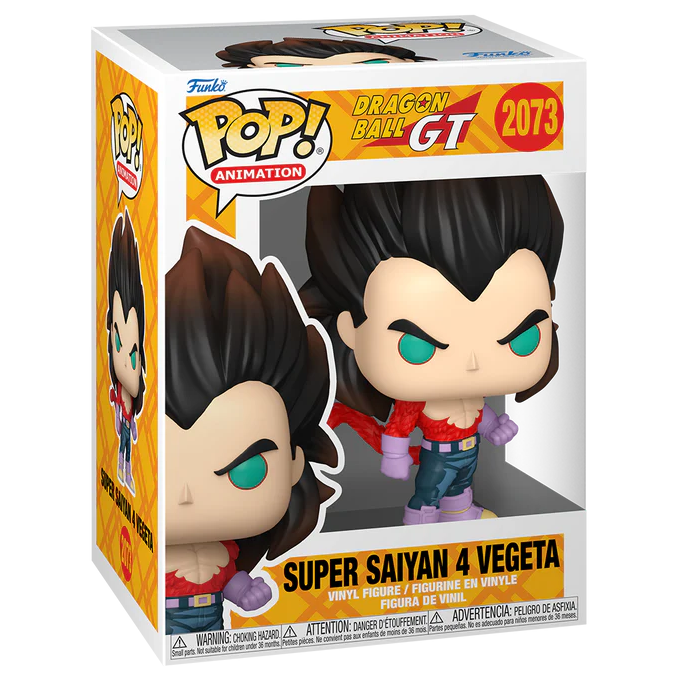 FUNKO POP! ANIMATION DRAGON BALL GT SUPER SAIYAN 4 VEGETA no2073