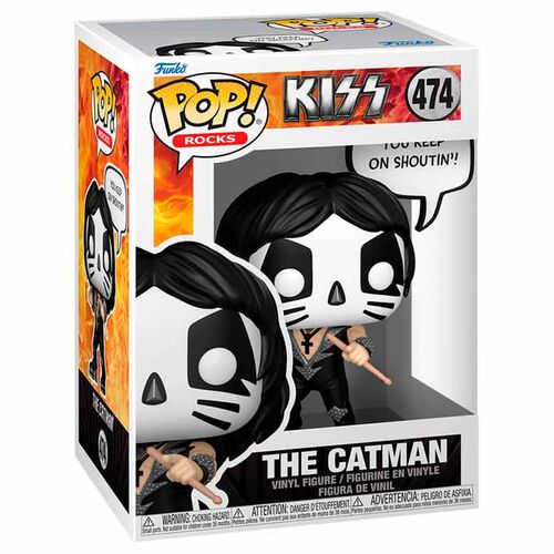 FUNKO POP! ROCKS KISS THE CATMAN no474
