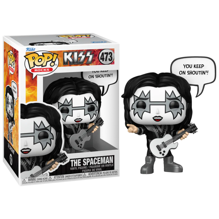 FUNKO POP! ROCKS KISS THE SPACEMAN no473