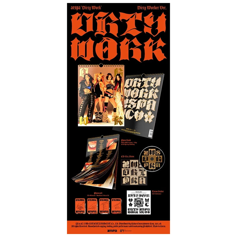 CD AESPA DIRTY WORK