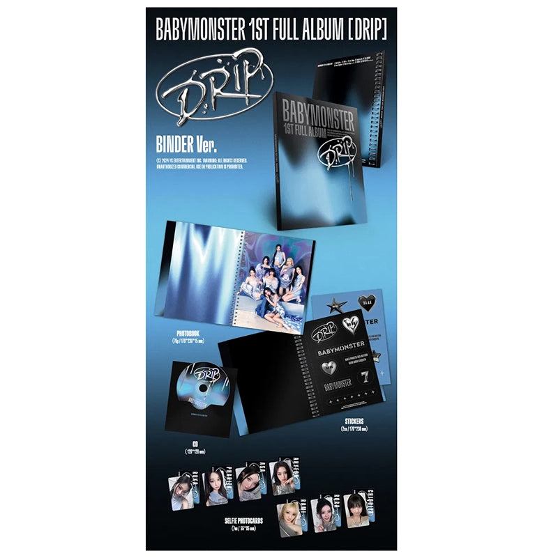 CD BABYMONSTER DRIP 1ST FULL ALBUM 2