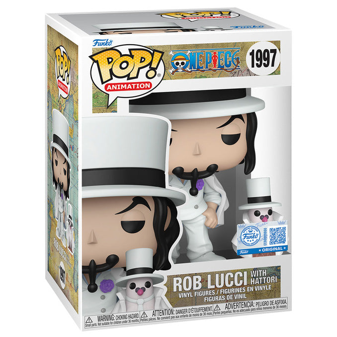 FUNKO POP! ANIMATION ONE PIECE ROB LUCCI WITH HATTORI FUNKO SPECIAL EDITION no1997