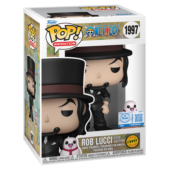 FUNKO POP! ANIMATION ONE PIECE ROB LUCCI WITH HATTORI FUNKO SPECIAL EDITION CHASE no1997