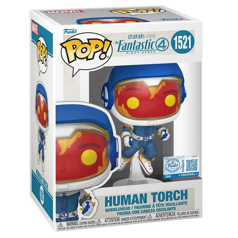 FUNKO POP! MARVEL FANTASTIC FOUR HUMAN TORCH FUNKO SPECIAL EDITION no1521