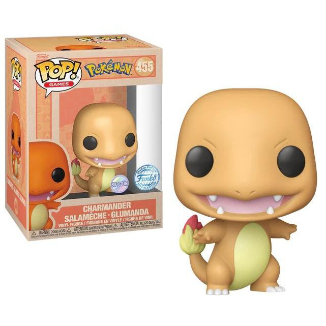 FUNKO POP! GAMES POKÉMON CHARMANDER FUNKO SPECIAL EDITION SOFT COLOR no455