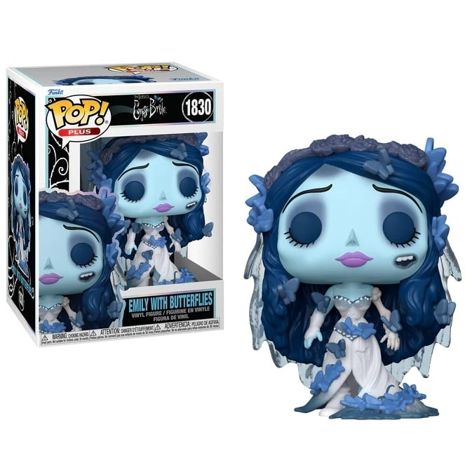 FUNKO POP! PLUS MOVIES CORPSE BRIDE EMILY WITH BUTTERFLIES no1830