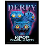 FRAMED PRINT K-POP DEMON HUNTERS DERPY