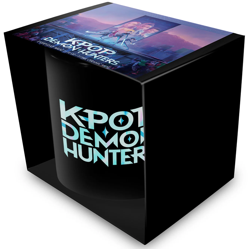 MUG K-POP DEMON HUNTERS K POP LOGO
