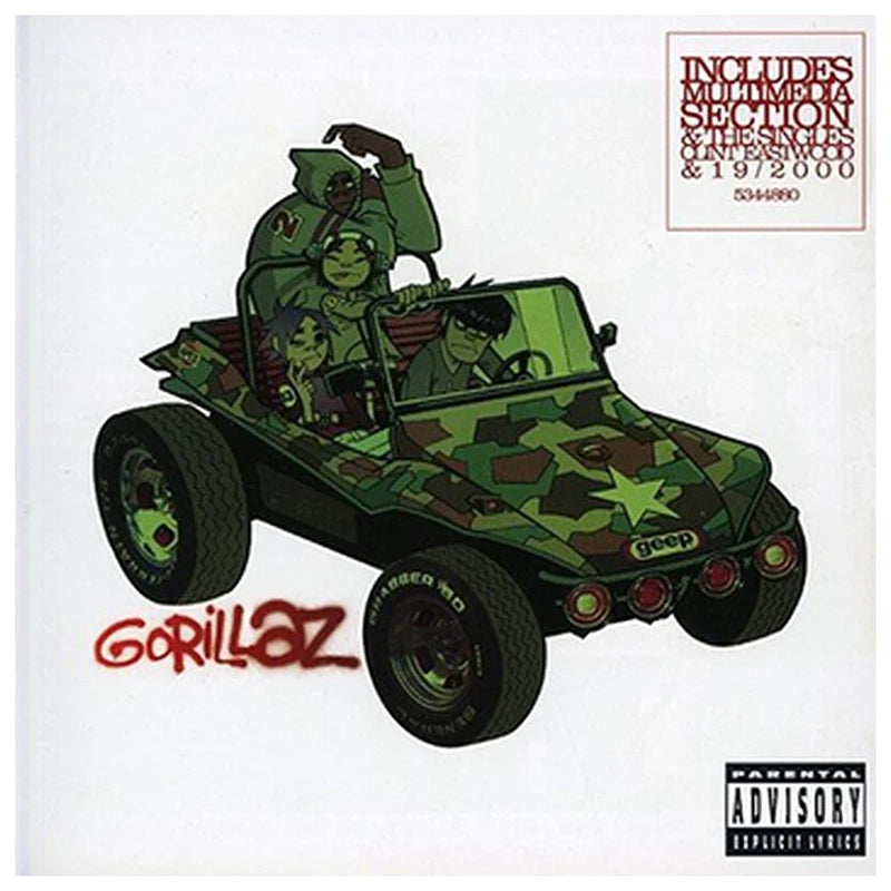CD GORILLAZ GORILLAZ