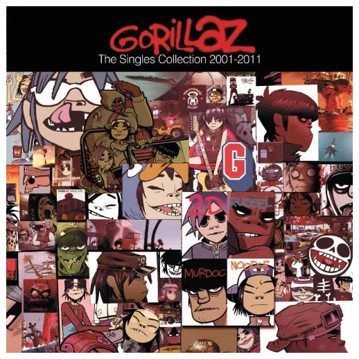 CD GORILLAZ THE SINGLES COLLECTION 2001-2011