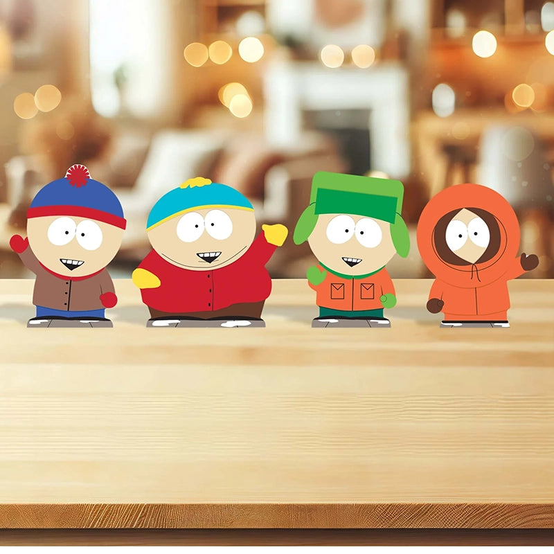 CUTOUTS SMALL SOUTHPARK CARTMAN, STAN, KYLE, KENNY 2