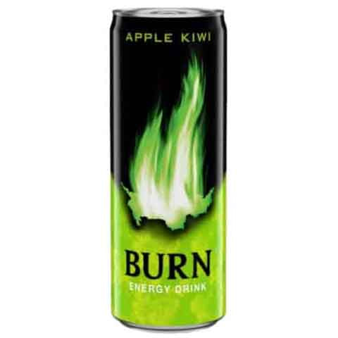 BURN ENERGY APPLE KIWI 250ml