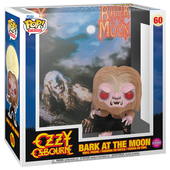 FUNKO POP! ALBUMS OZZY OSBOURNE BARK AT THE MOON FLOCKED no60