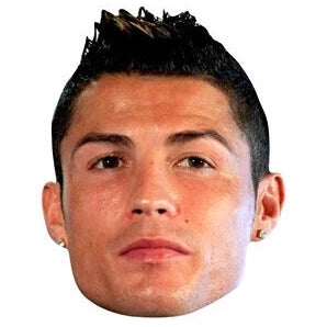 CUTOUTS FUN FACE MASKS RONALDO