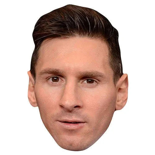 CUTOUTS FUN FACE MASKS LIONEL MESSI