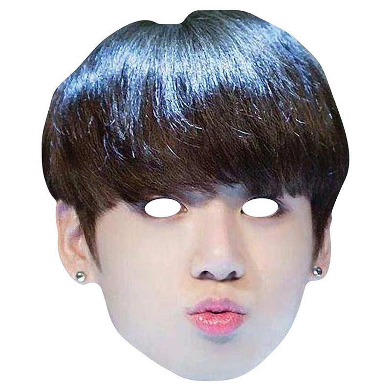 CUTOUTS FUN FACE MASKS BTS JUNGKOOK