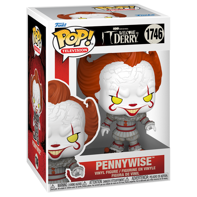 FUNKO POP! TELEVISION IT WELCOME TO DERRY PENNYWISE no1746