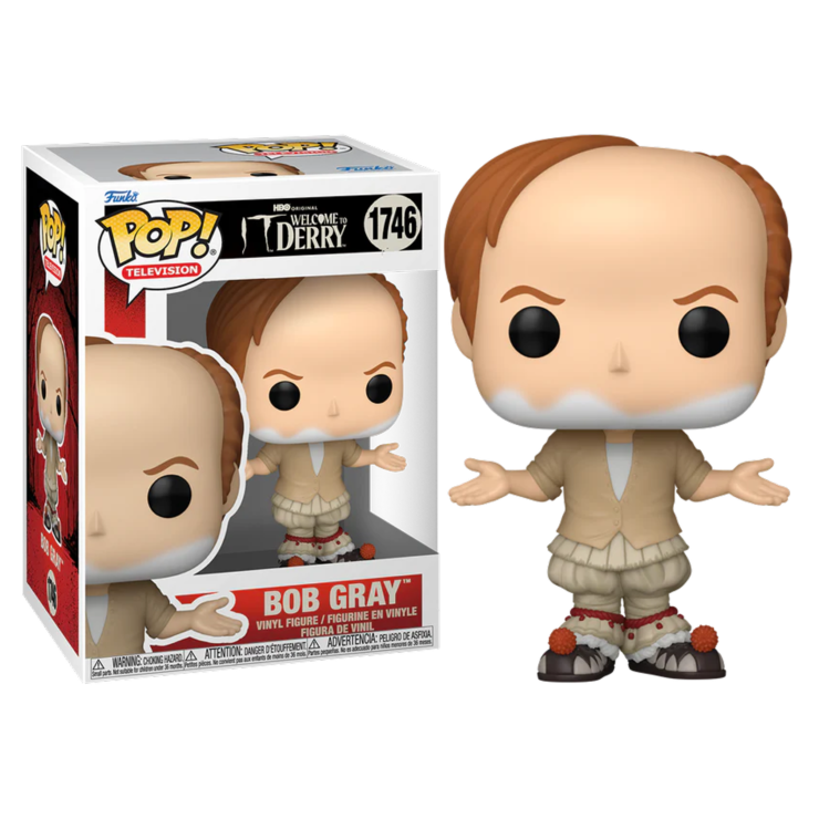 FUNKO POP! TELEVISION IT WELCOME TO DERRY BOB GRAY no1746