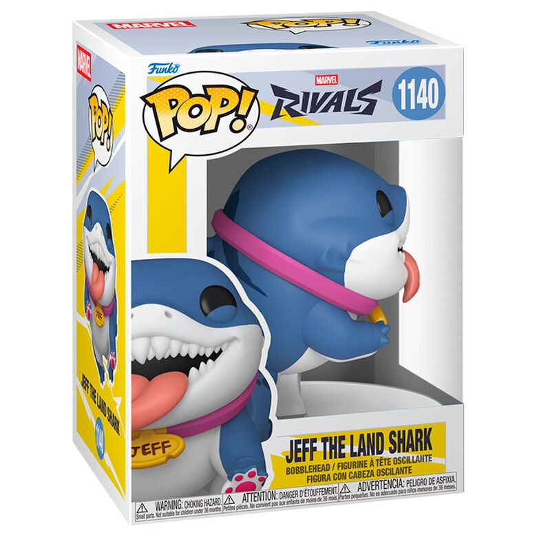FUNKO POP! MARVEL RIVALS ROAST GOOSE JEFF THE LAND SHARK no1140