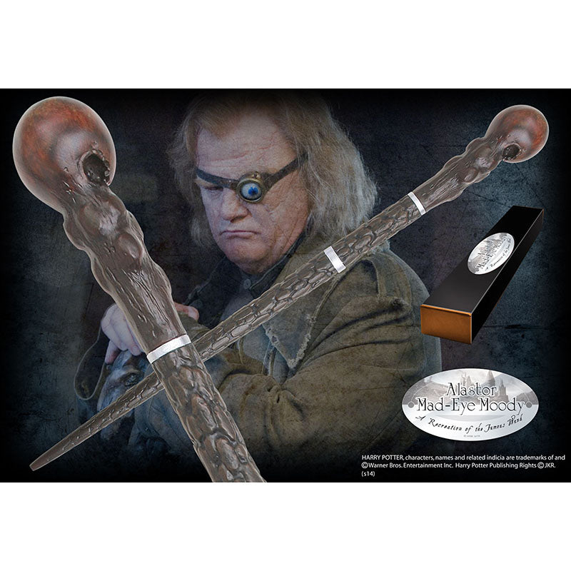 WAND ALASTOR MAD-EYE MOODY BOXED REPLICA (TROLLSTAV)