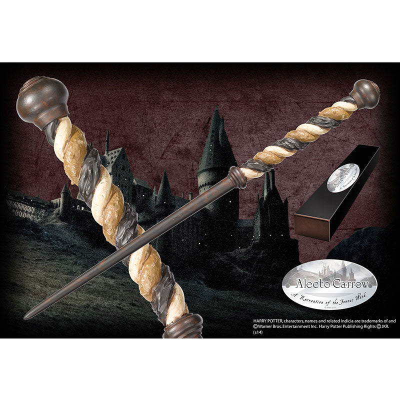 WAND ALECTO CARROW BOXED REPLICA (TROLLSTAV)