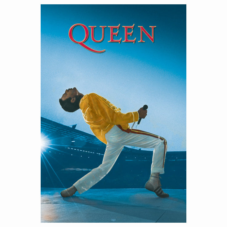 POSTER 61X91,7 QUEEN LIVE AT WEMBLEY no47
