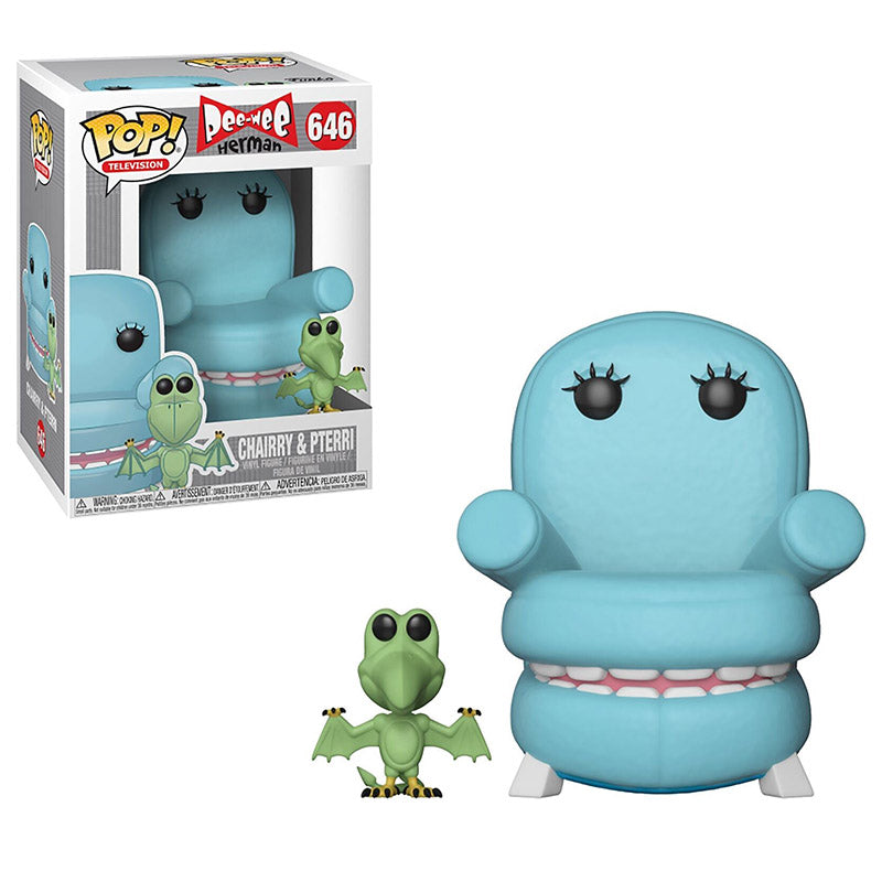 POP! TELEVISION PEE-WEE HERMAN CHAIRRY &#038; PTERRI no646