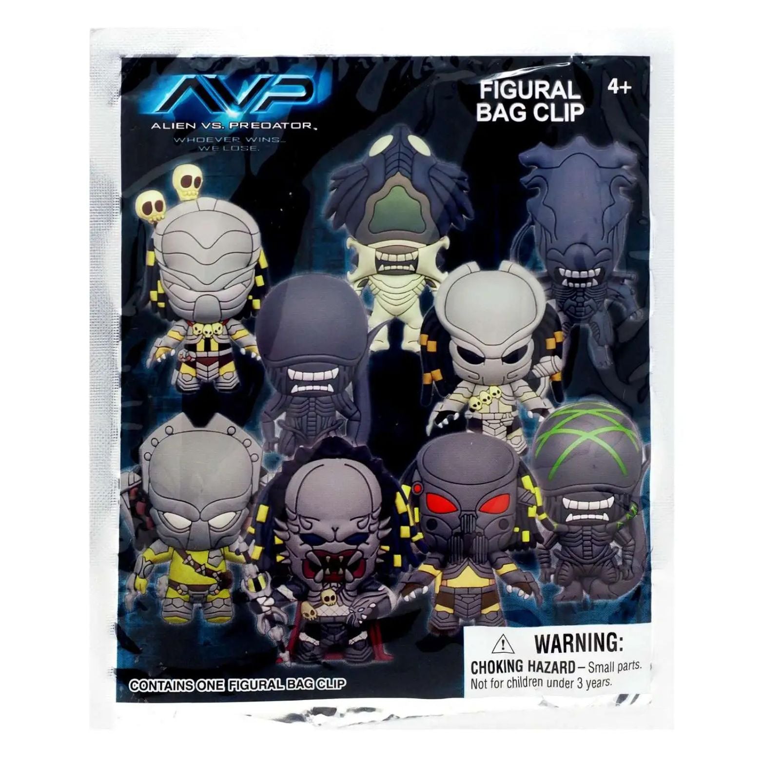 3D BAG CLIPS ALIEN VS PREDATOR