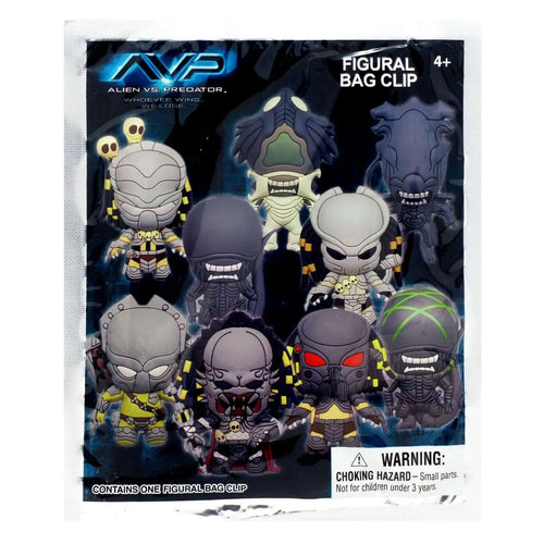 3D BAG CLIPS ALIEN VS PREDATOR