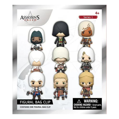 3D BAG CLIPS ASSASIN'S CREED SERIES 1