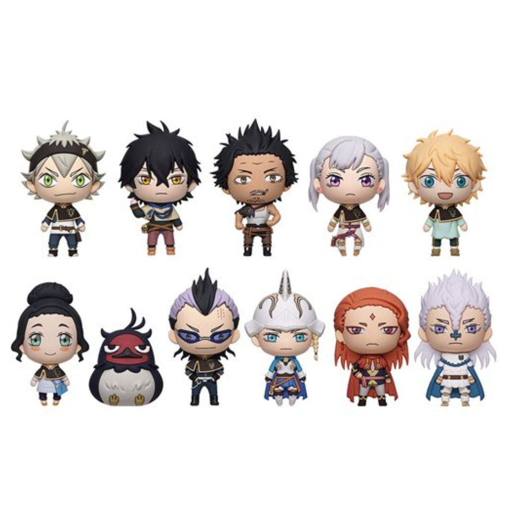 3D BAG CLIPS BLACK CLOVER SERIES 1