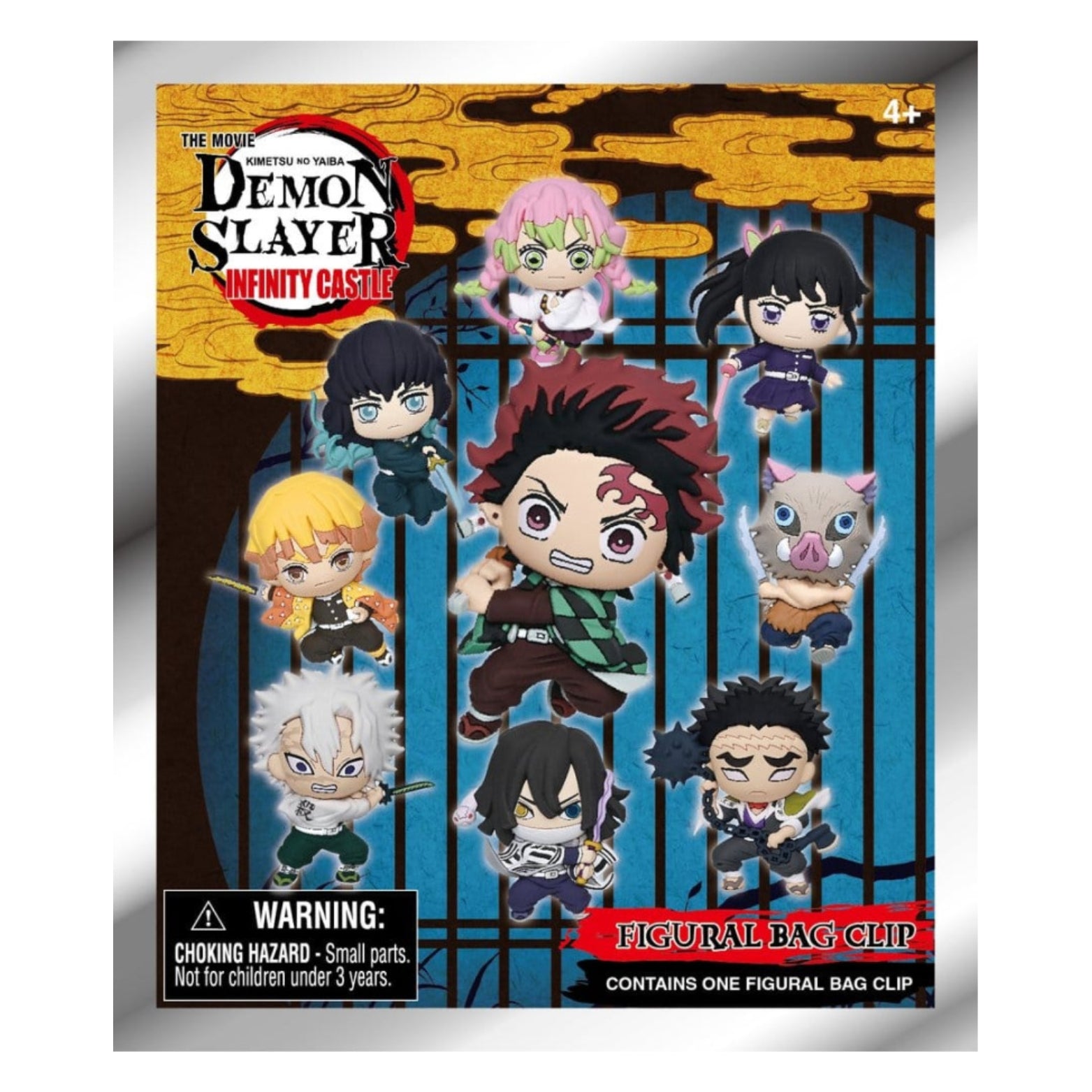 3D BAG CLIPS DEMON SLAYER INFINITY CASTLE
