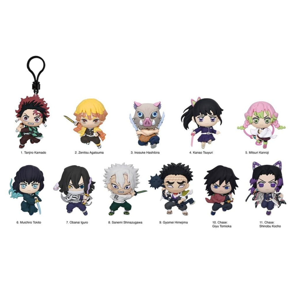3D BAG CLIPS DEMON SLAYER INFINITY CASTLE