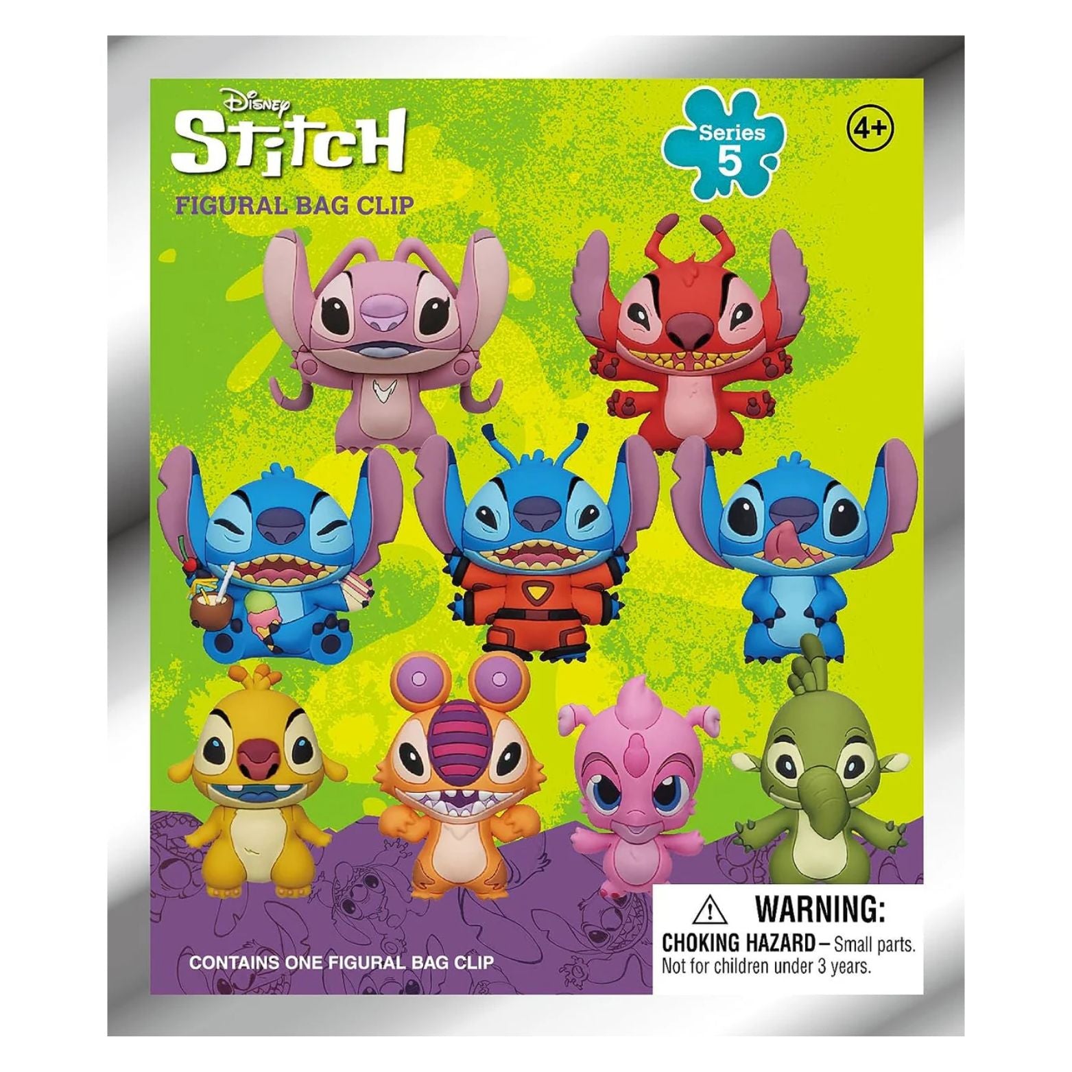 3D BAG CLIPS DISNEY STITCH SERIES 5