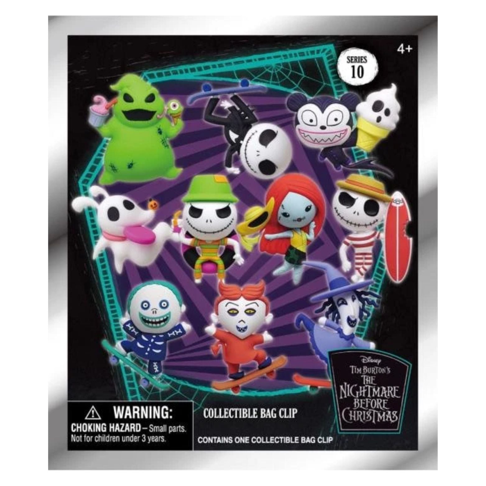 3D BAG CLIPS DISNEY THE NIGHTMARE BEFORE CHRISTMAS SERIES 10