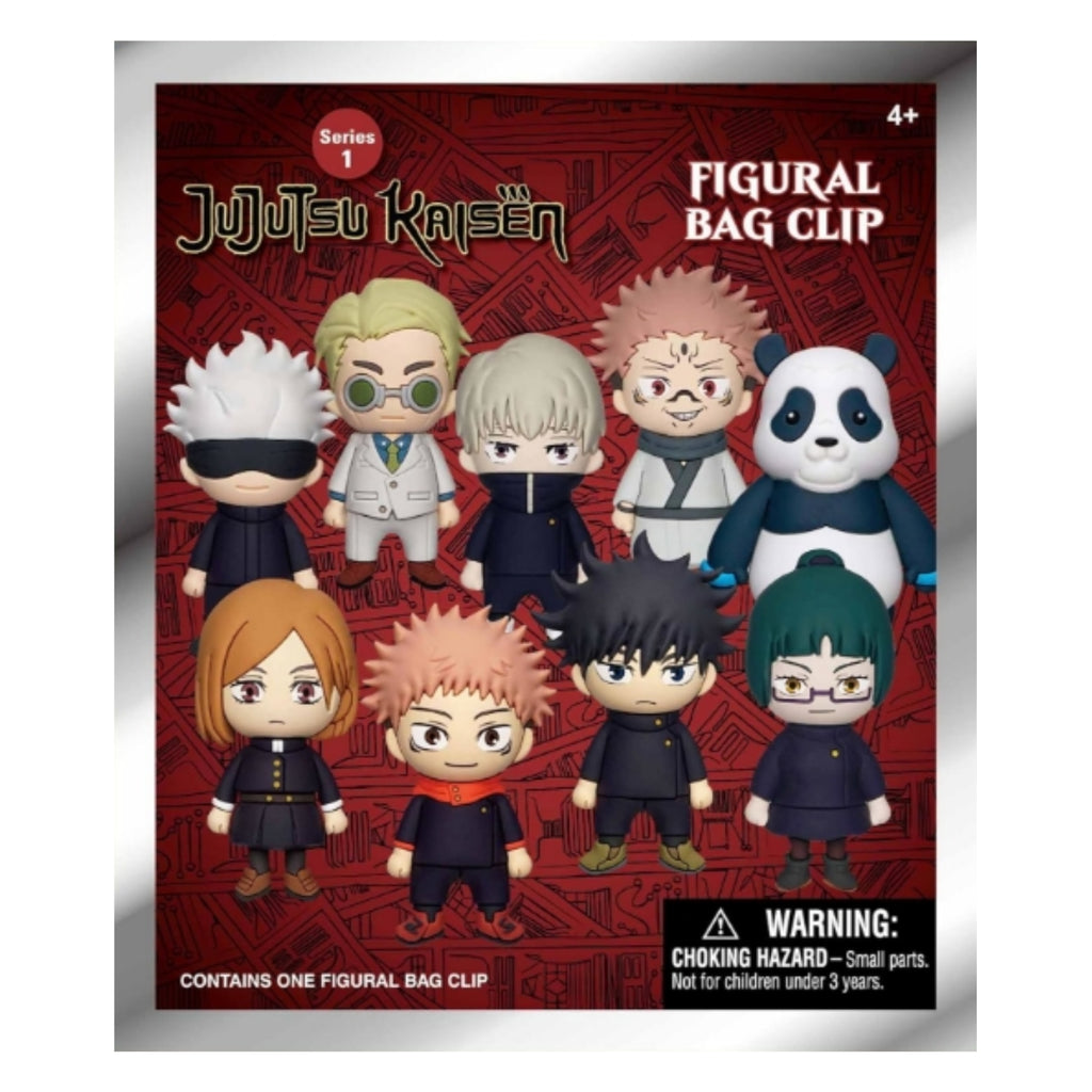 3D BAG CLIPS JUJUTSU KAISEEN SERIES 1