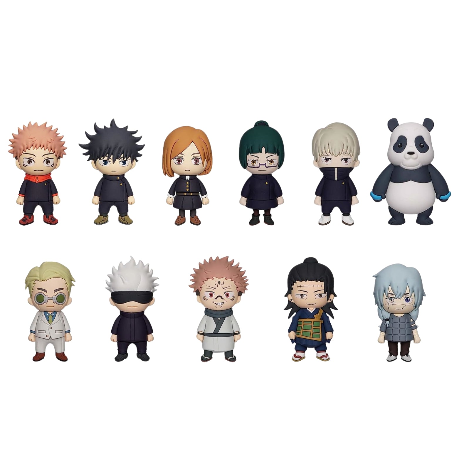 3D BAG CLIPS JUJUTSU KAISEEN SERIES 1