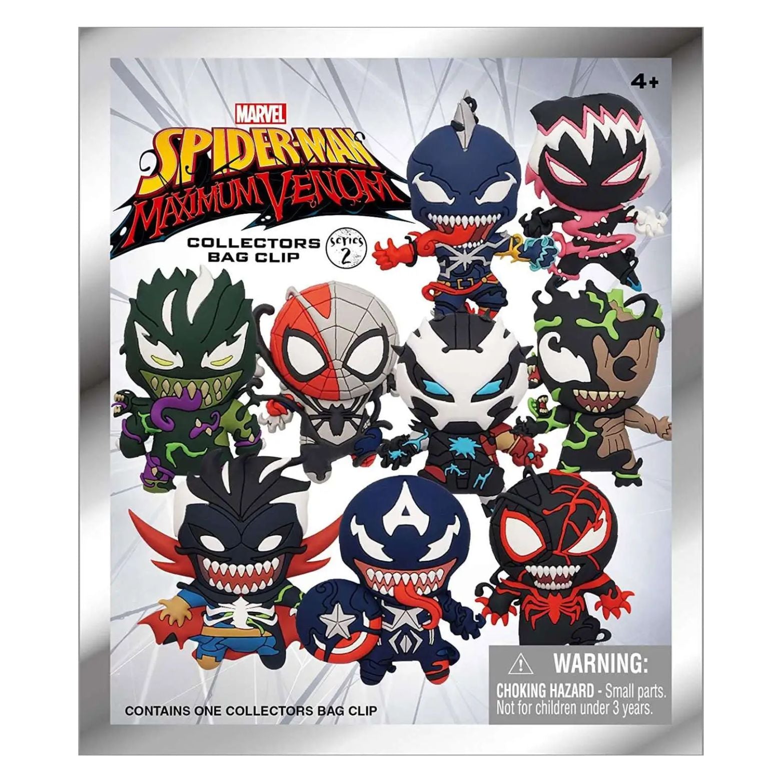 3D BAG CLIPS MARVEL SPIDER-MAN MAXIMUM VENOM