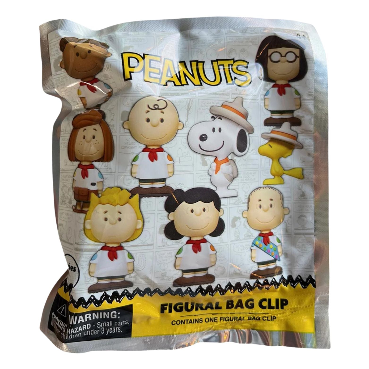 3D BAG CLIPS PEANUTS SERIES 2